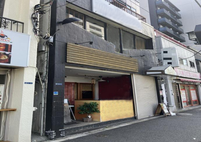 【江東区】【物件取得費約350万円】大島駅徒歩3分／鰻屋居抜き物件／視認性◎／内装美麗且つ造作代無償／約17坪